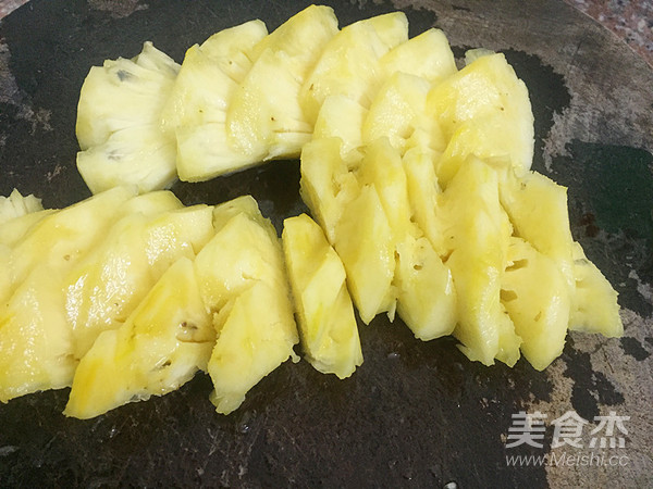菠萝黑椒鸡翅