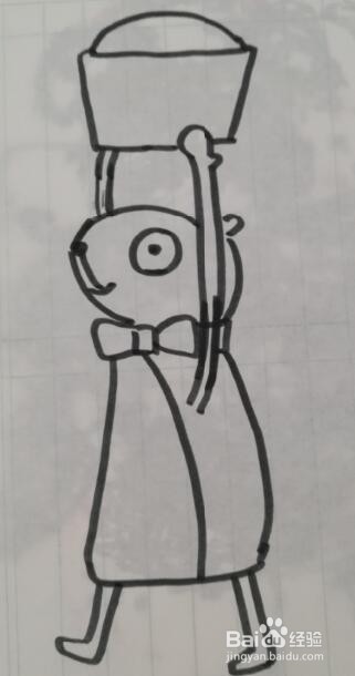 动物简笔画 小松鼠的画法