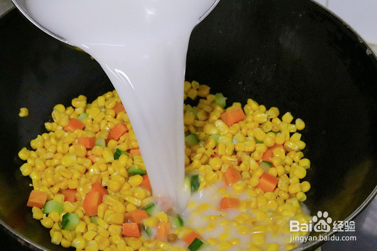 营养低脂家常菜松仁玉米的做法