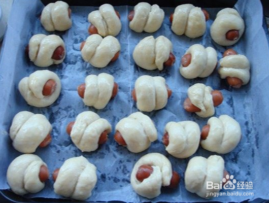 迷你肠仔包的做法