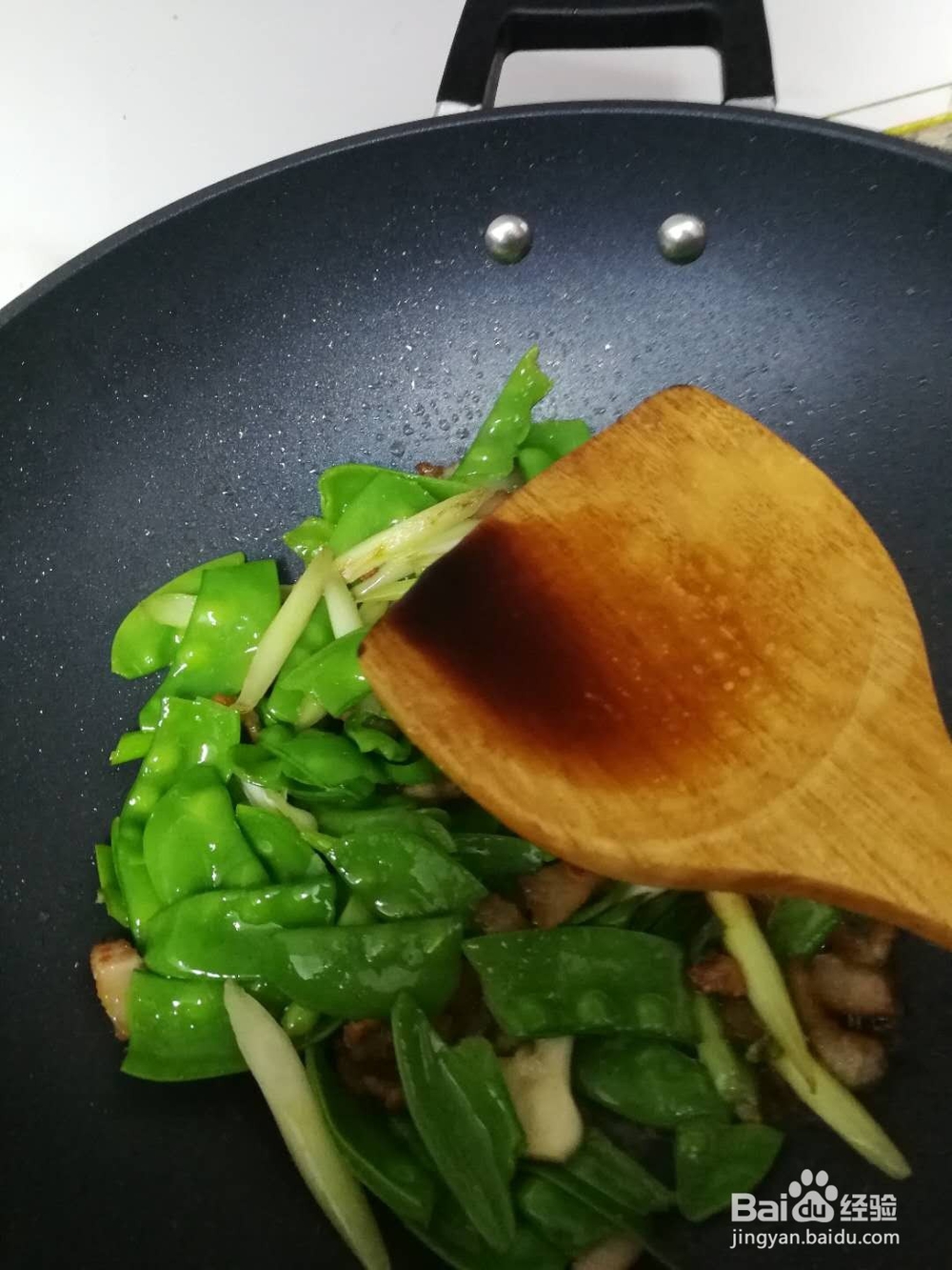 快速学习五花肉炒荷兰豆的做法