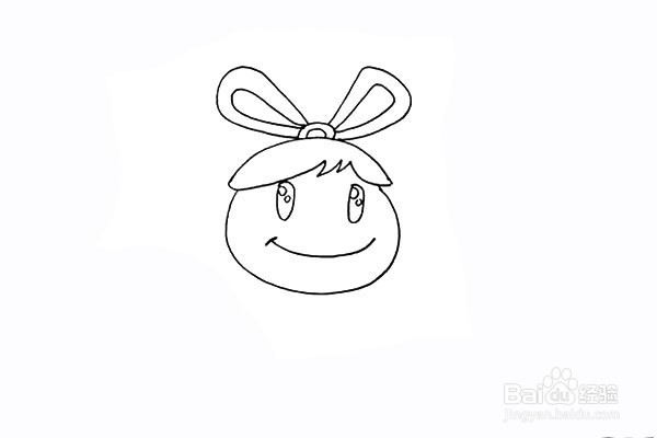 简笔画之卡通向日葵