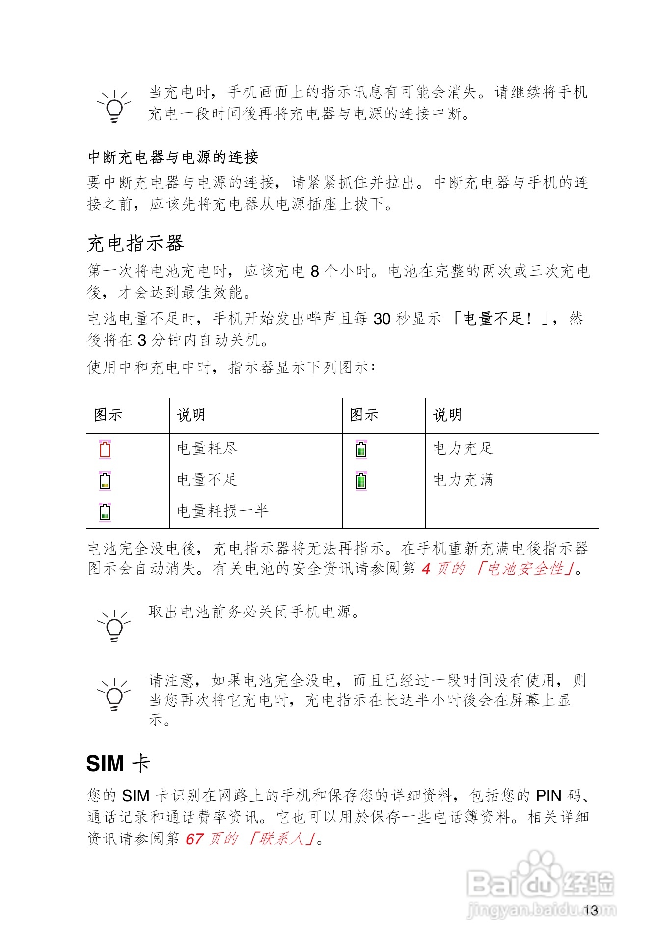 东芝TS608手机使用说明书:[2]