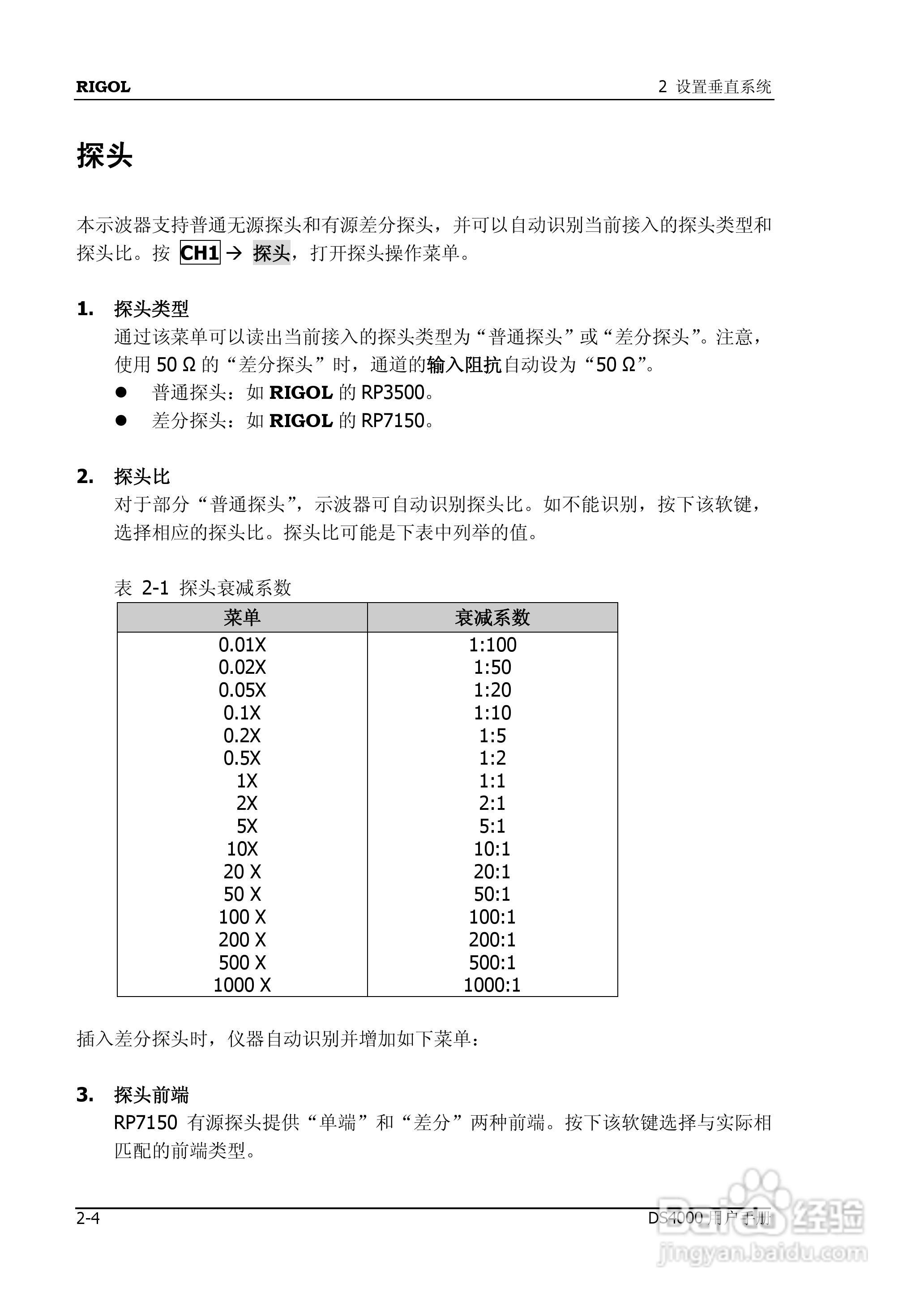 DS4012数字示波器使用说明书:[6]