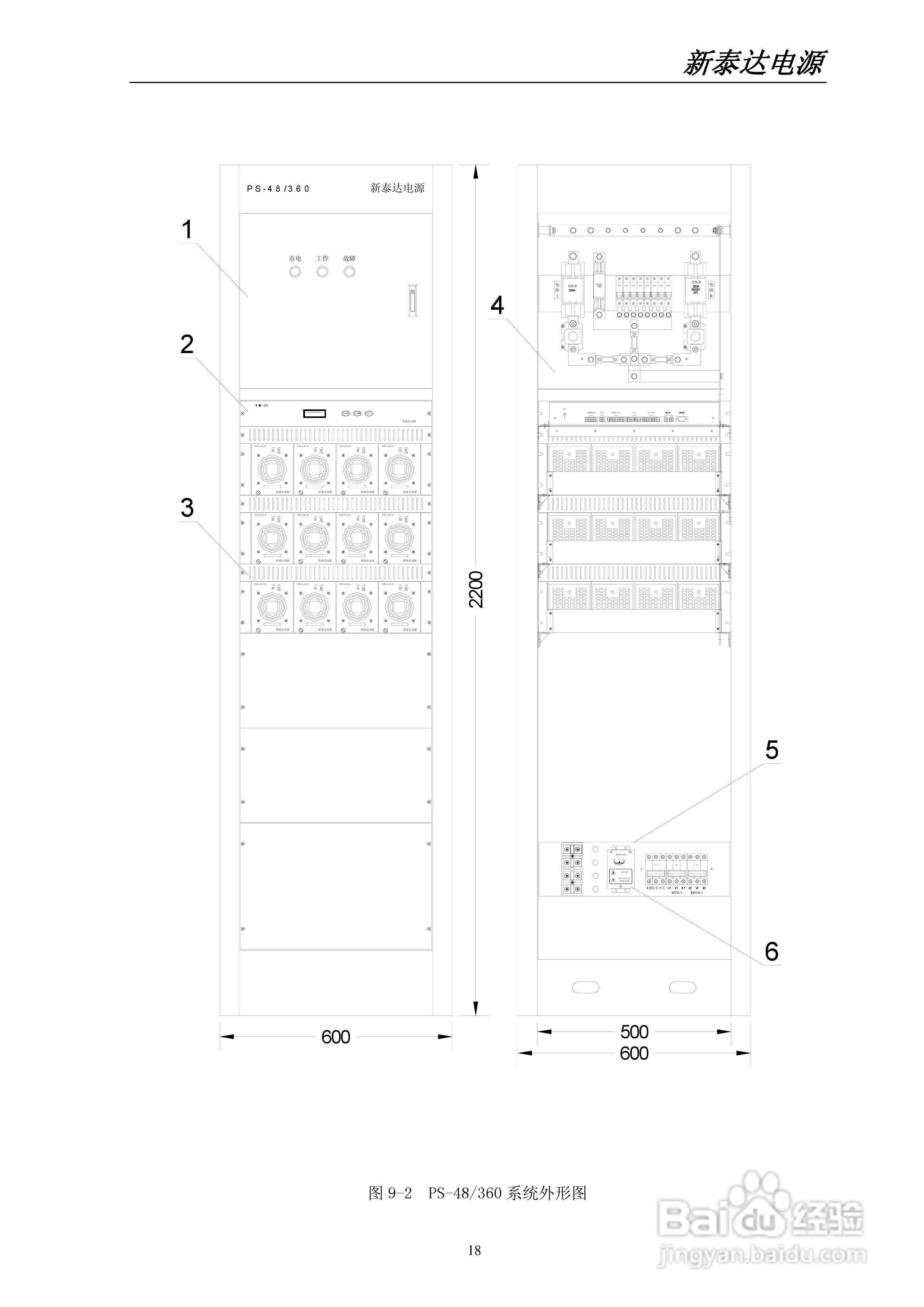 世纪新泰达PS-48/360型智能高频开关电源系统使用说明:[2]