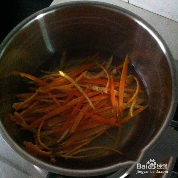 糖渍橙皮做法
