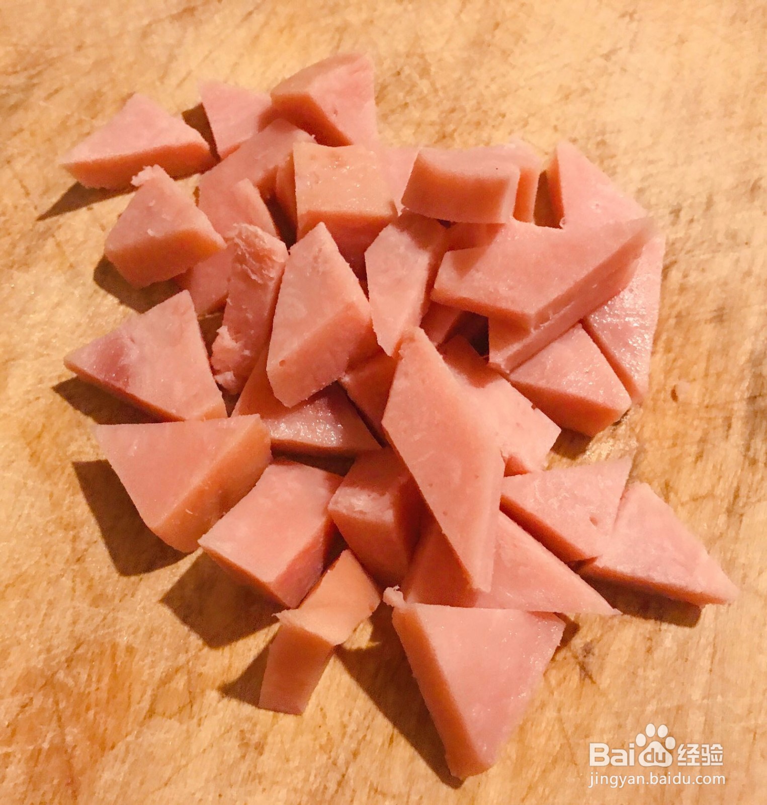 蚕豆炒火腿的做法