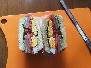 三明治的做法