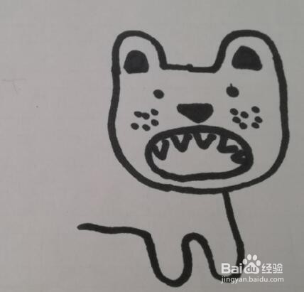 狮子的画法 狮子的简笔画