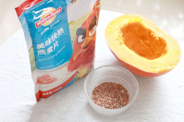 红米燕麦南瓜粥