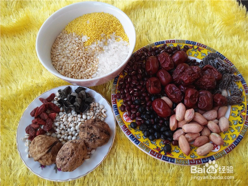 木耳腊八粥的做法