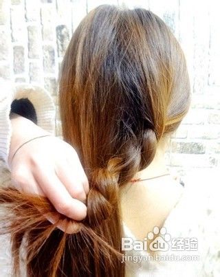 超级淑女风格的编发教程