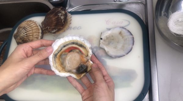 蒜蓉粉丝蒸扇贝