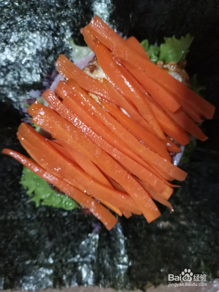 紫菜包饭的家常做法