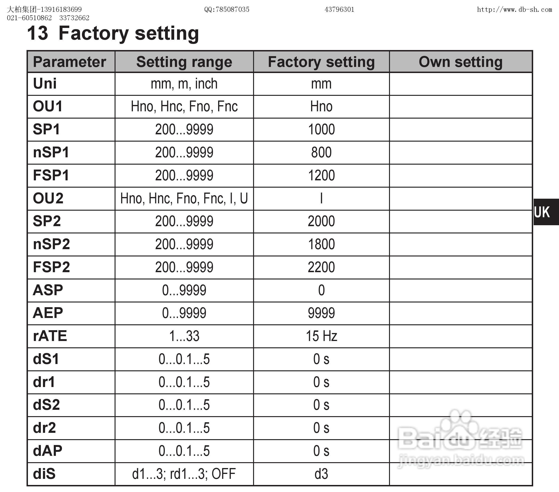 易福门测距传感器O1D105使用说明书:[3]