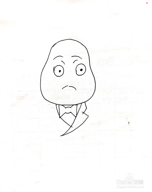 《全职猎人》系列之豆面人简笔画