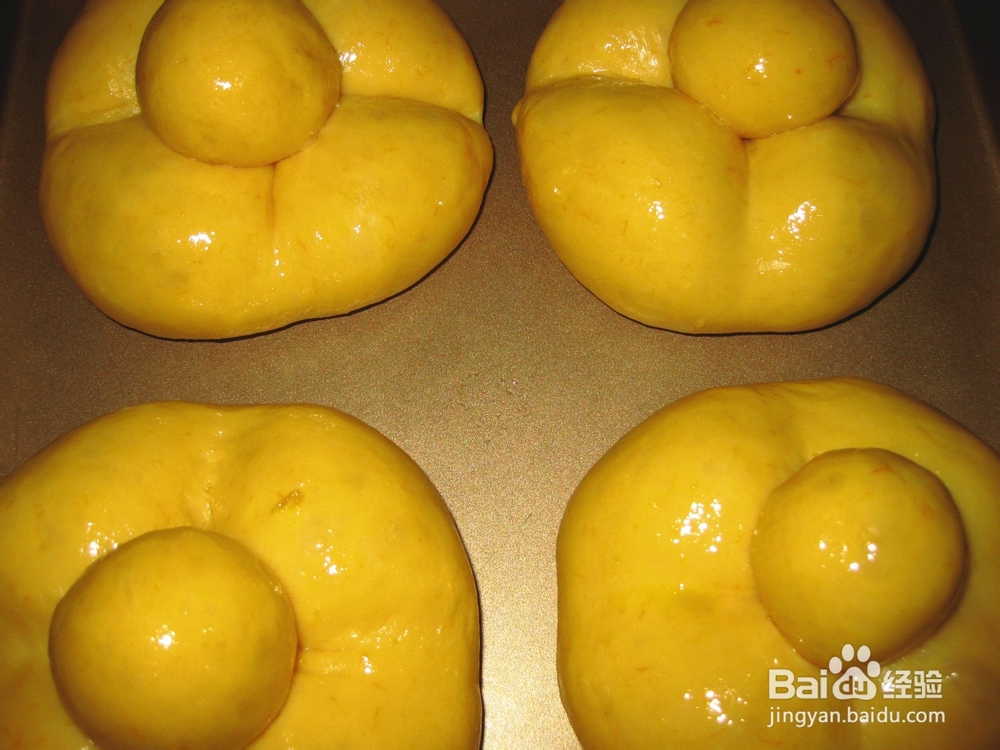 好看又美味的南瓜毛莨花面包面包怎么做？