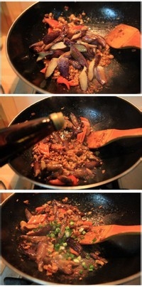 酱爆肉末茄子\(^o^)/~