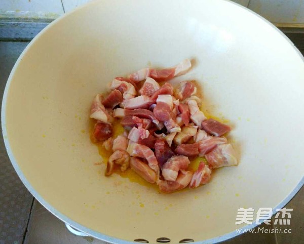 黄瓜炒肉的做法