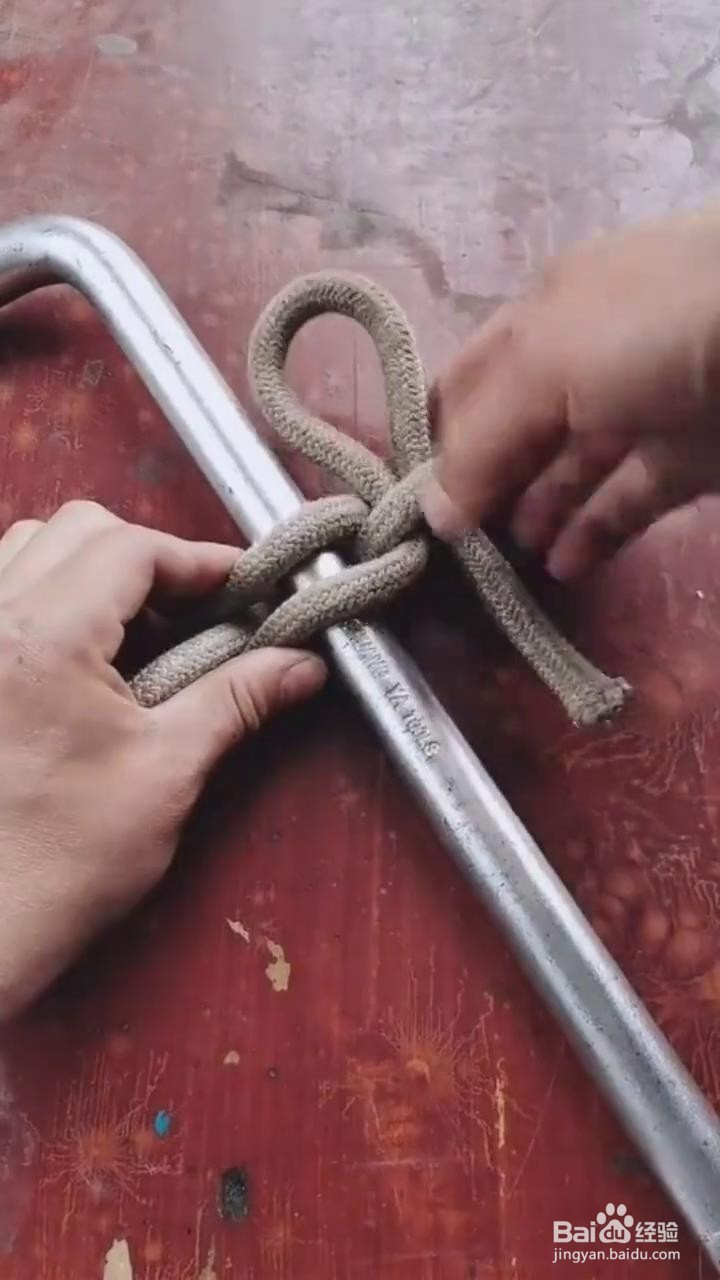 如何打一个杠杆式拖车扣？