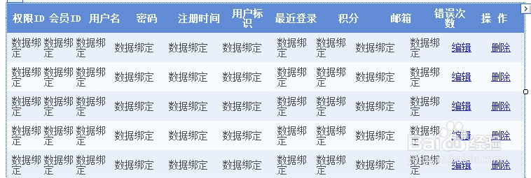 计算机专业毕业设计：[95]显示会员列表