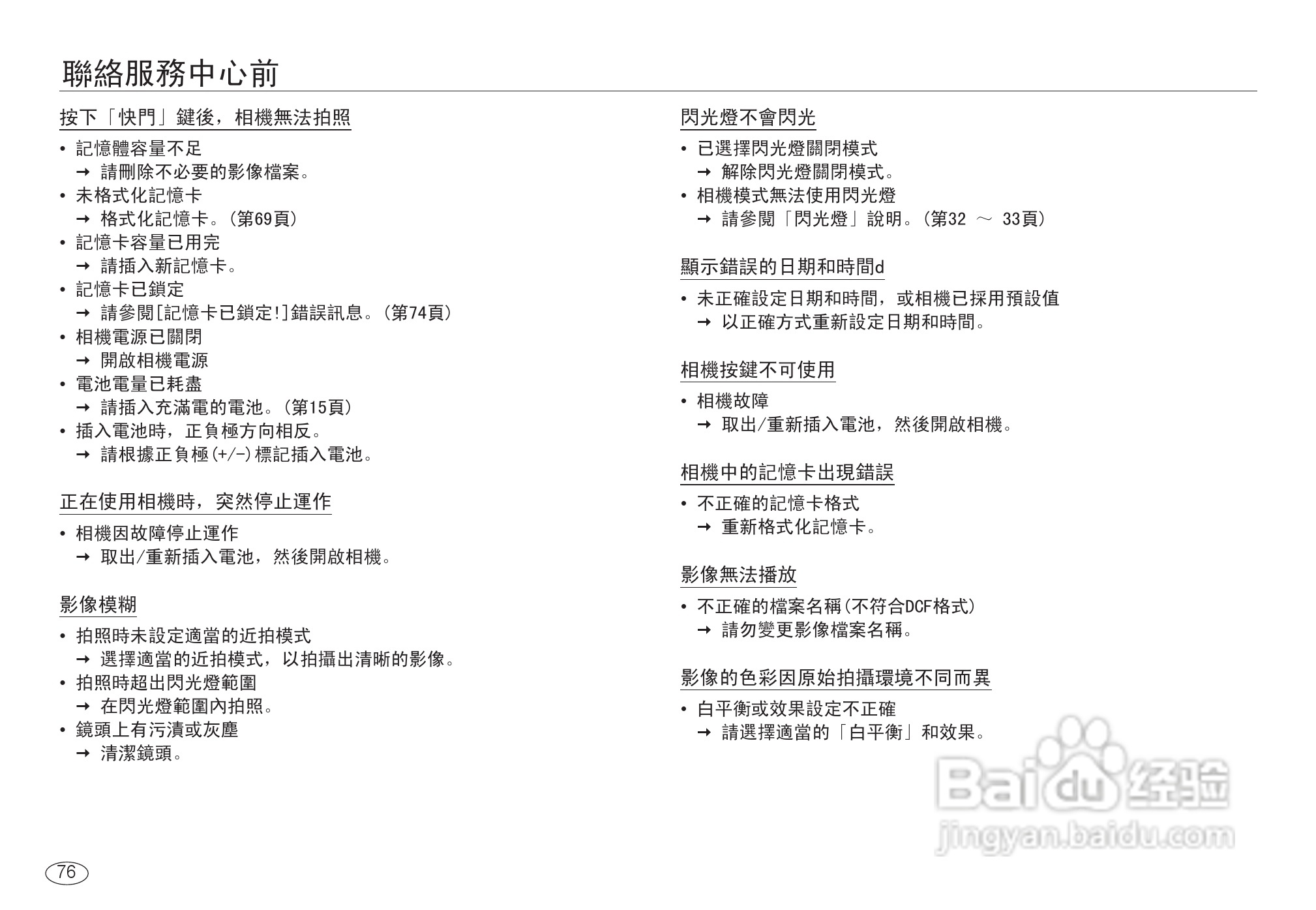 三星NV24HD数码相机使用说明书:[8]
