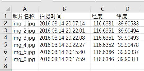 怎么批量导出大量照片的GPS地理位置信息的数据