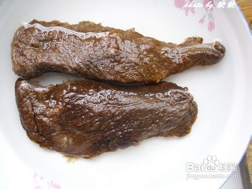 熏牛肉炒萝卜丝