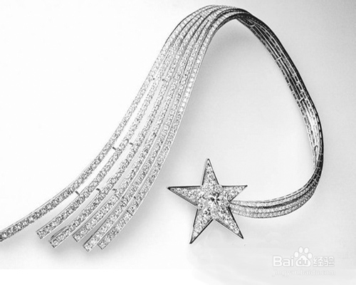 星星元素铂金首饰 恒久星空点亮浪漫婚礼