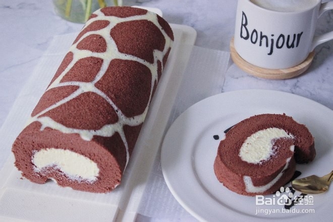 怎么做长劲鹿蛋糕卷