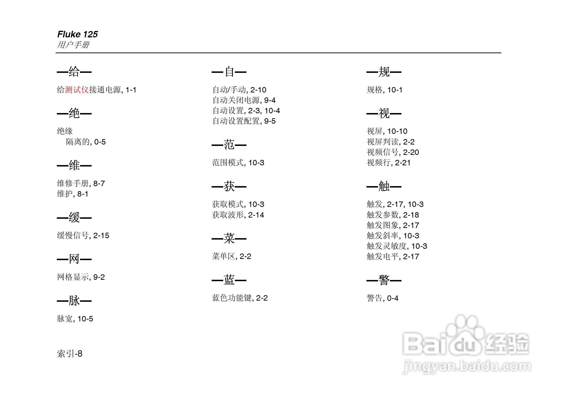 F125示波表说明书:[12]