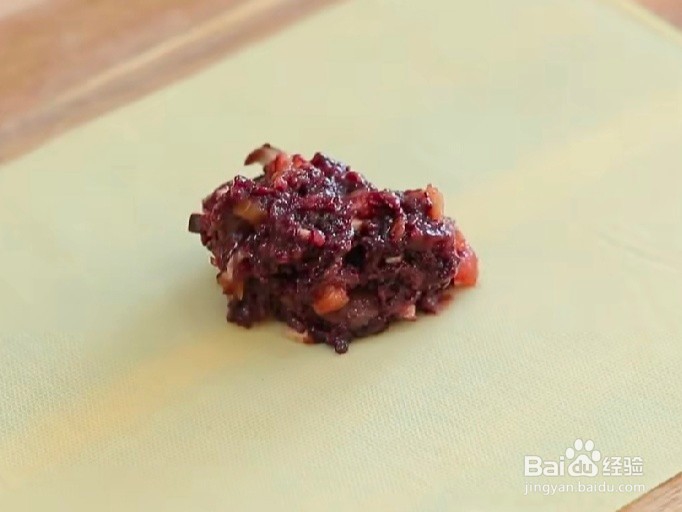 紫米豆皮肉卷的做法