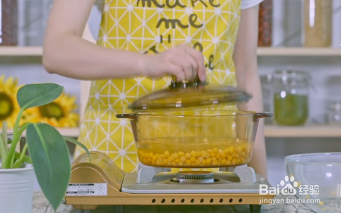 豆妈自制辅食第二十期——牛奶豌豆黄