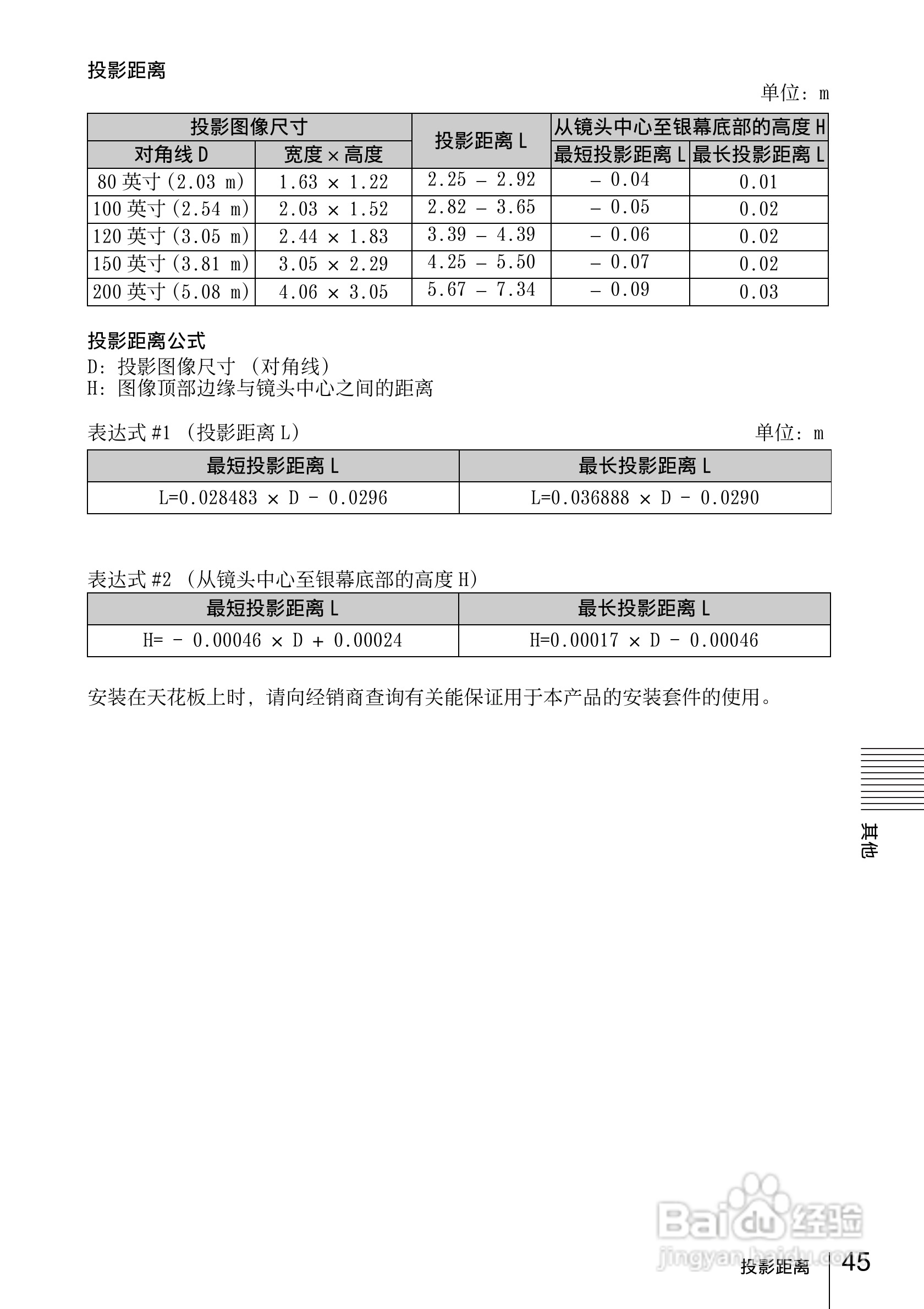 SONY VPL-EX148投影机说明书:[5]