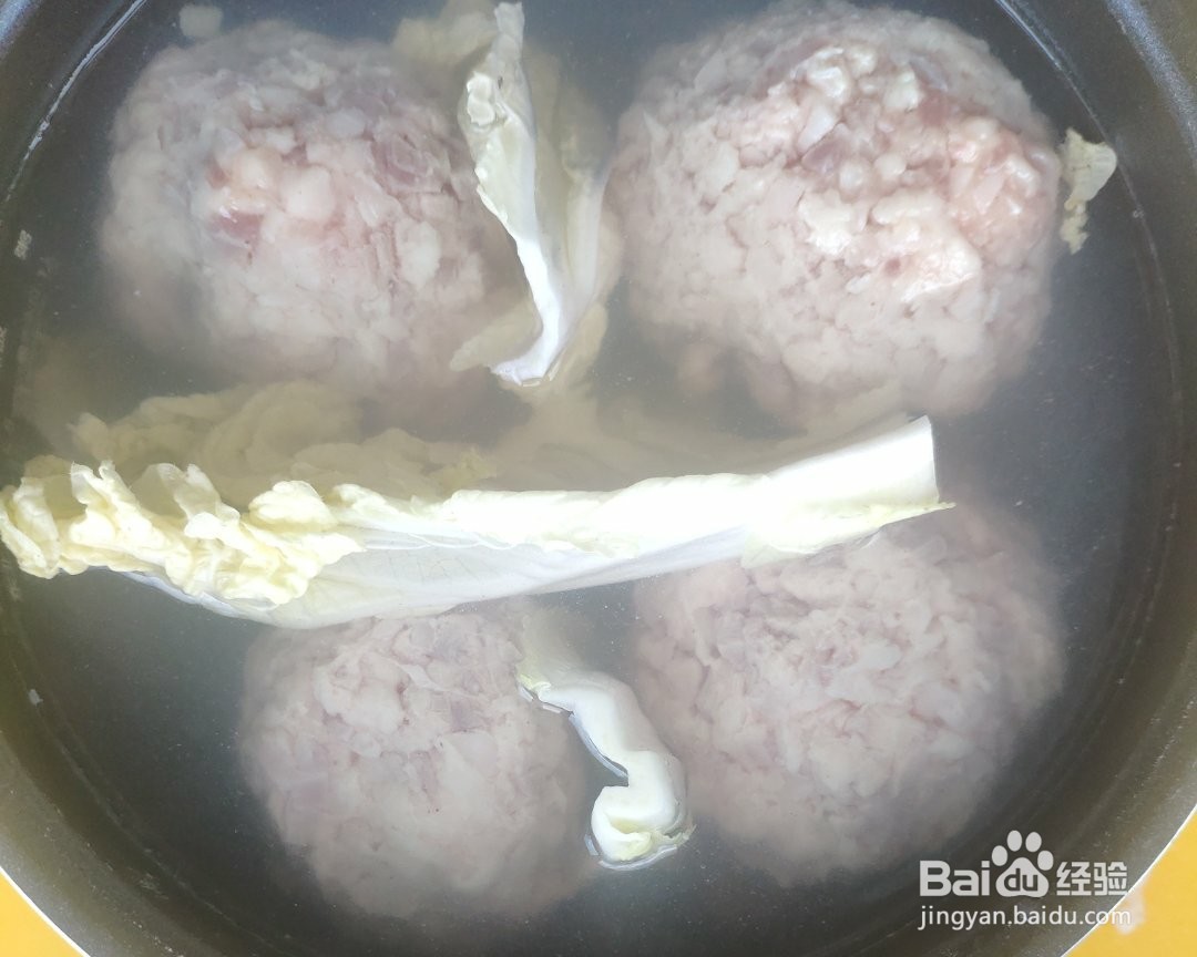 如何制作清炖狮子头?