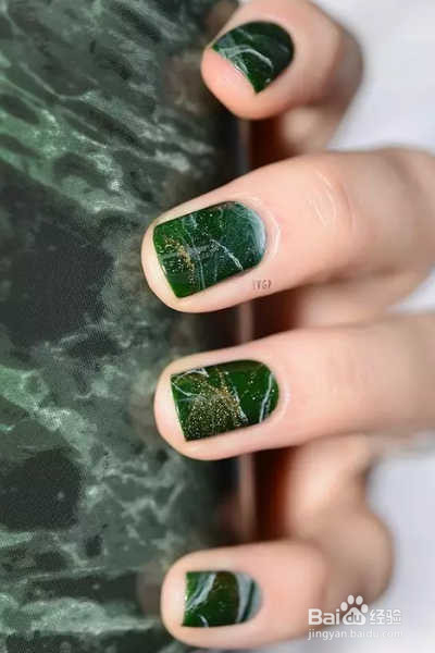 贝壳美甲步骤分享