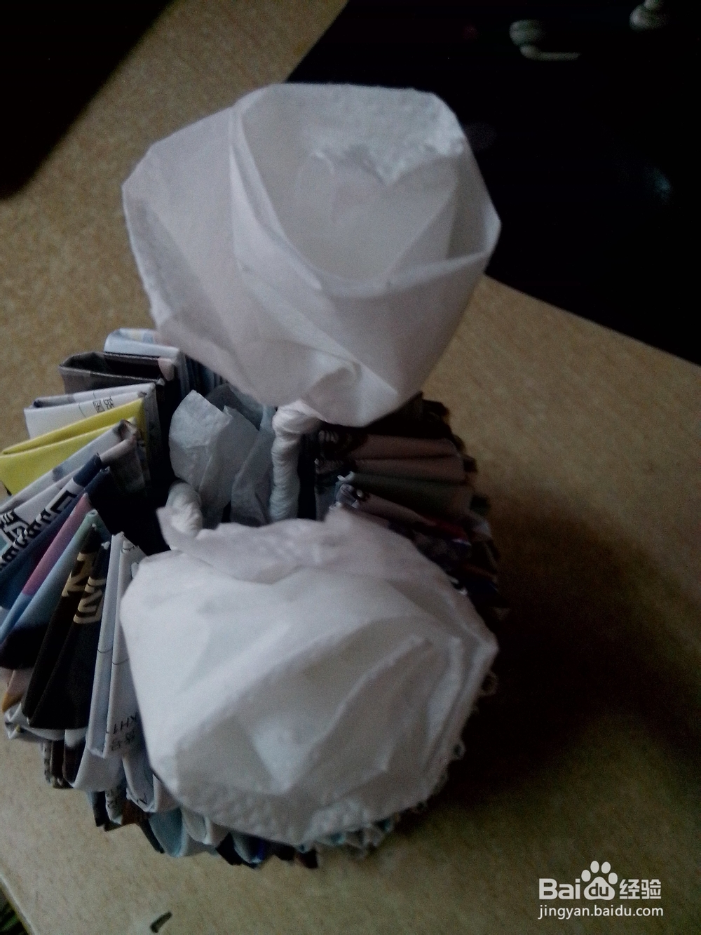 折一朵纸玫瑰，送给心爱的她