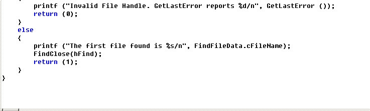 VC如何判断一个文件是否存在？