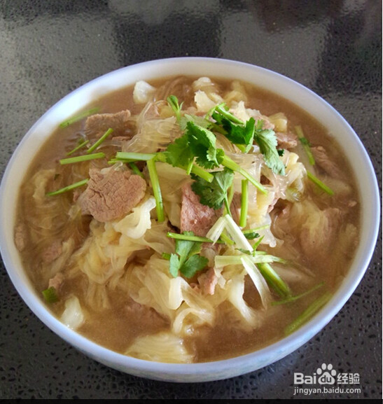 白菜炖粉条做法