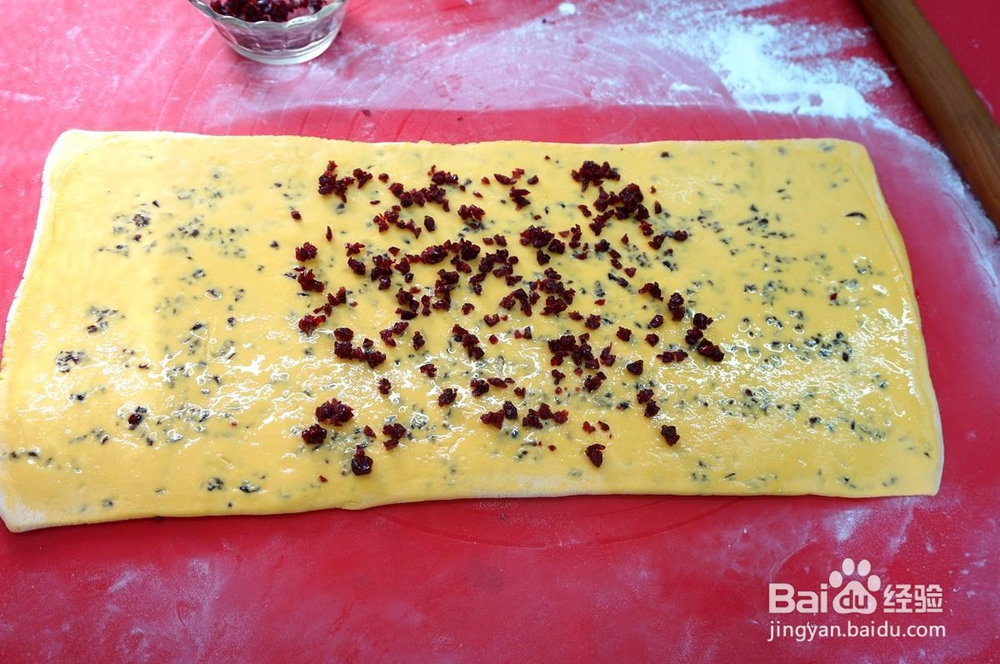 香甜松软蔓越莓南瓜千层糕