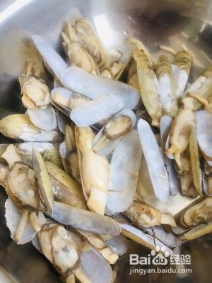 麻辣鲜香的蛏子的做法