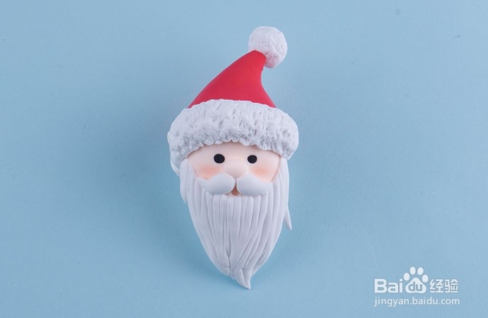圣诞老人粘土制作教程