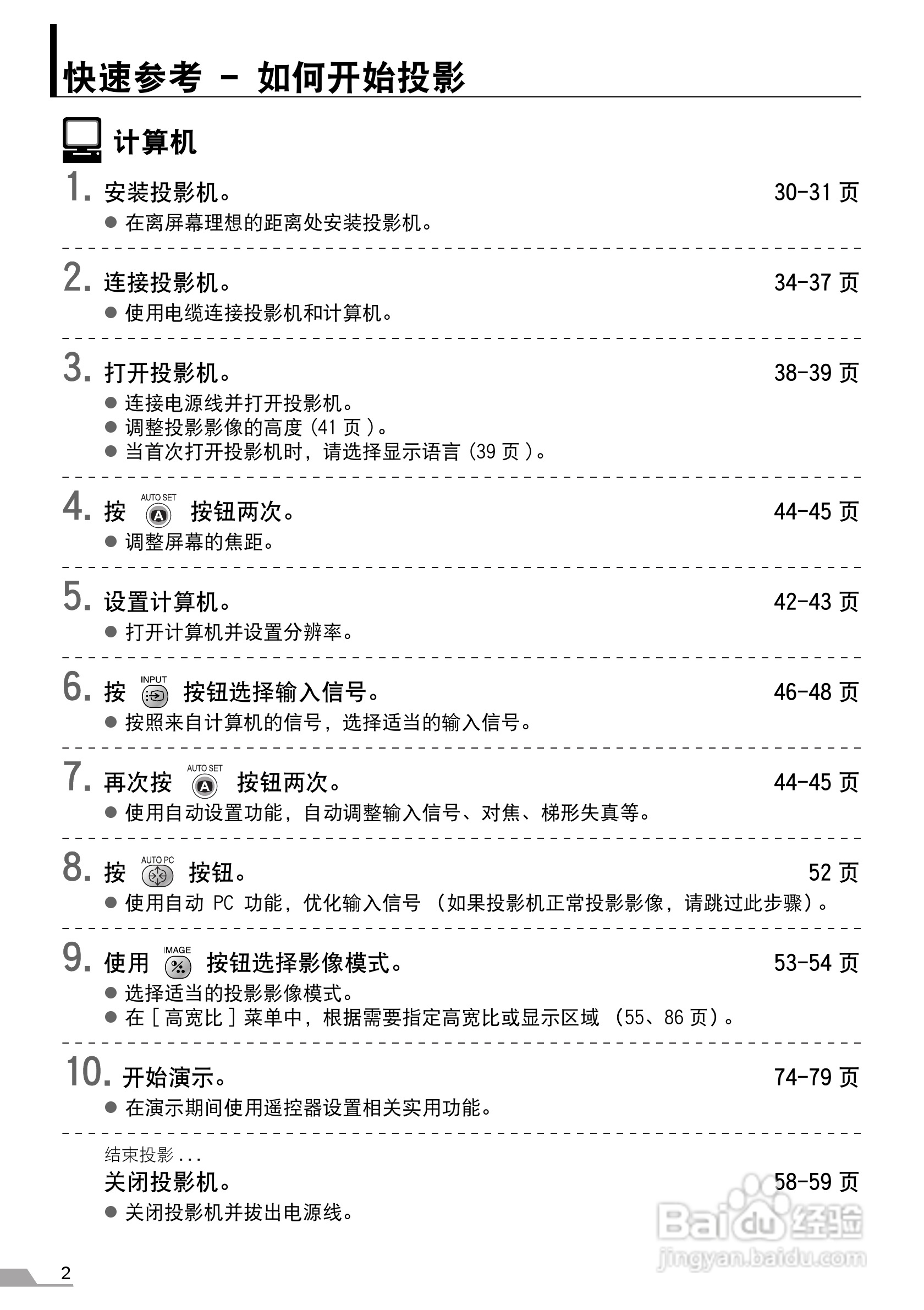佳能SX7 MarkII投影仪使用说明书:[1]