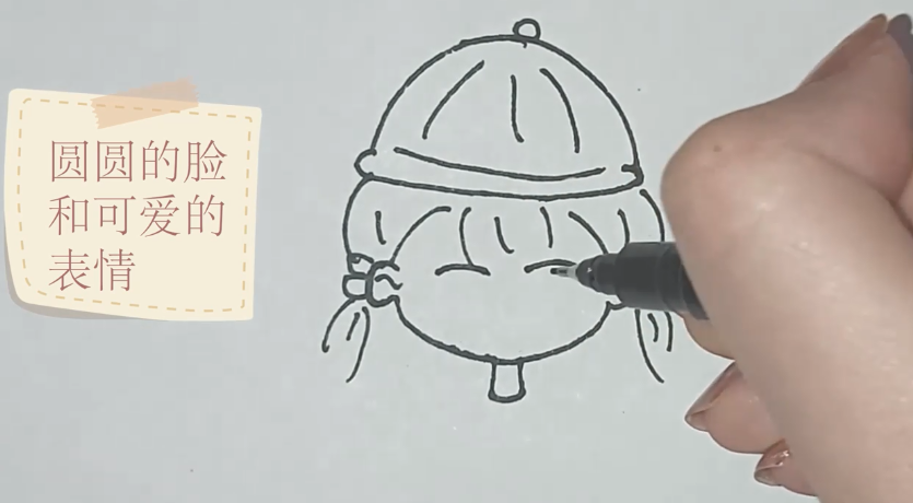 如何画樱桃小丸子简笔画？