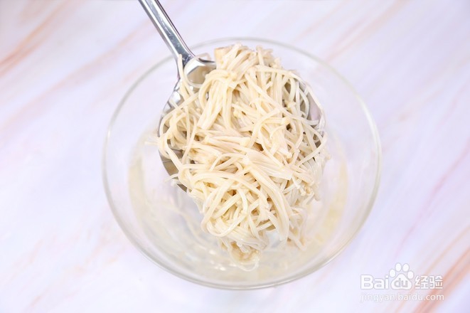 爽口金针菇的做法