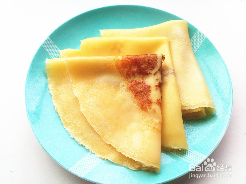 芒果班戟的做法