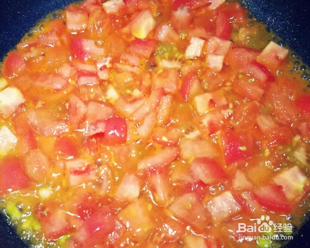 番茄肥牛金针菇的教程