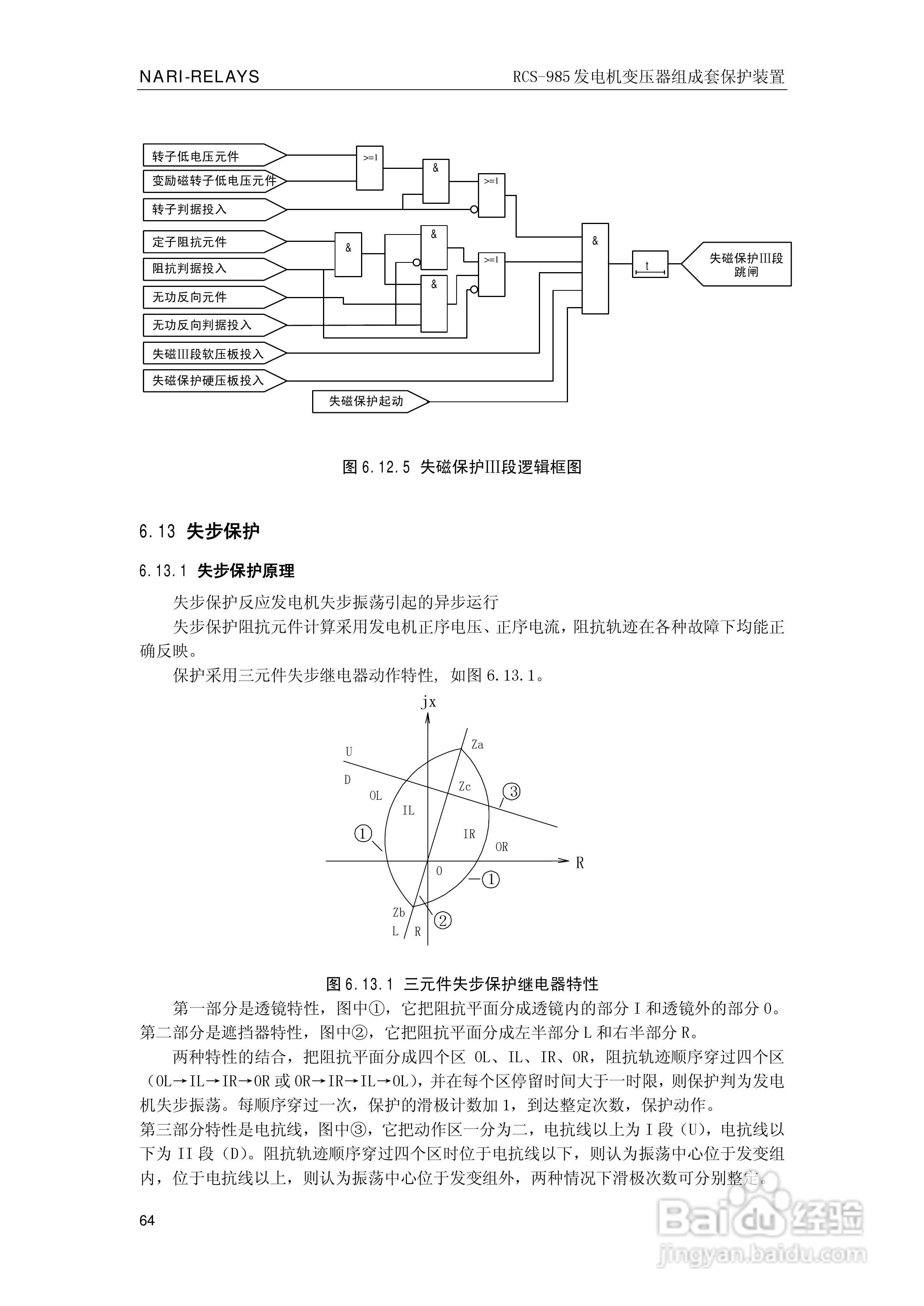 南瑞RCS-985G发电机变压器成套保护装置技术说明书:[7]