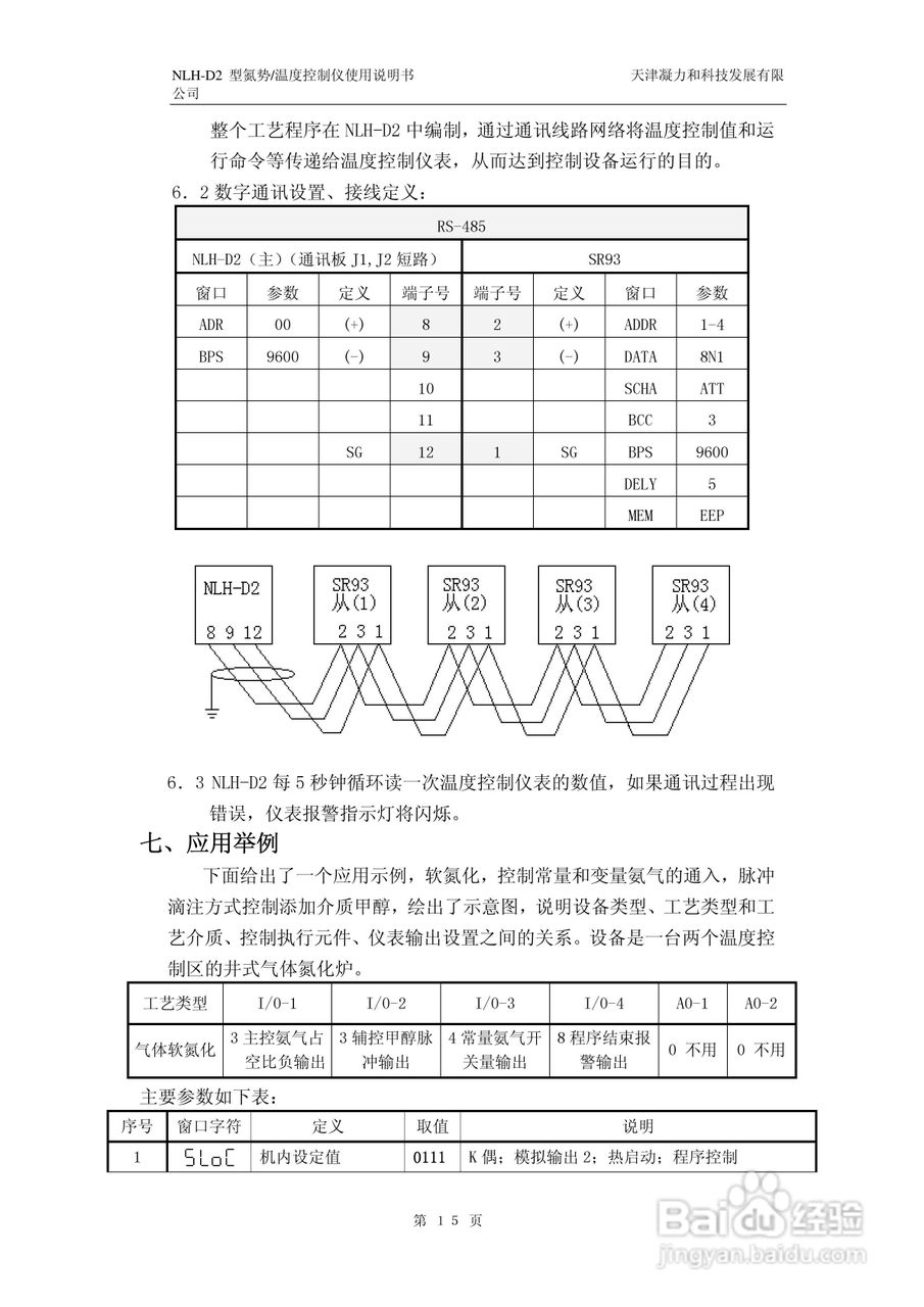 NLH-D2型氮势温度控制仪表使用说明书:[2]