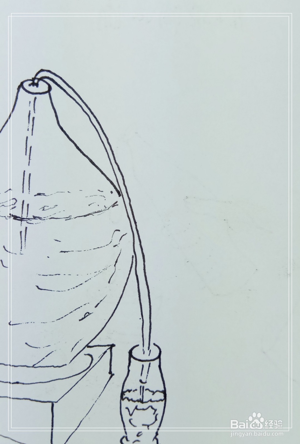 怎样画简笔画“连通器”？